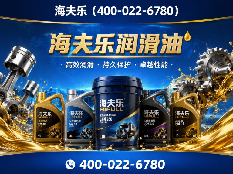 西青区海夫乐润滑油展示图